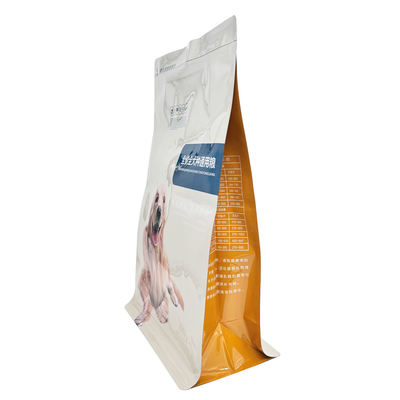 ซื้อ 2.5KG Custom Printing Foil Lined Flat Bottom Pet Dog Cat Treat Food Bag หนังกระดาษพิมพ์ตามสั่ง หนังกระดาษพิมพ์ตามสั่ง online manufacture