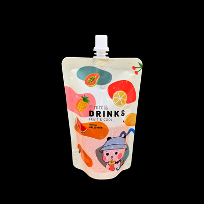 ซื้อ BPA ฟรี Custom Printed Spouted Stand Up Bag สําหรับอาหารเด็ก อาหารเหลว ซุปเหล้า online manufacture