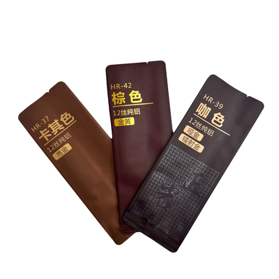 ซื้อ สีน้ําตาล กันกลิ่น กันแสง แมท โฟลยอลูมิเนียมบริสุทธิ์ แผ่นลายด้านข้าง Gusset กระเป๋าชาใบหย่อนสําหรับชา online manufacture