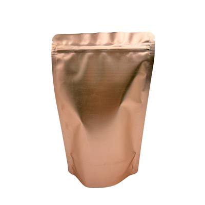 ซื้อ บรรจุอาหาร แมท โรสทอง Custom ยืนขึ้นกระเป๋ากระเป๋าด้วยziplock doypack online manufacture