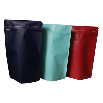 ซื้อ กระเป๋ากาแฟแบบ Custom สามารถปิดใหม่ได้ โฟลยอลูมิเนียม ซีปล็อค online manufacture