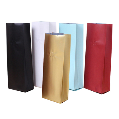 ซื้อ กระเป๋ากาแฟด้านข้าง Gusset กับวาล์วและหมึก Tie HP การพิมพ์ดิจิตอล online manufacture