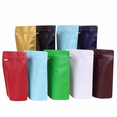 ซื้อ 1 ปอนด์ 500 กรัม สีอัลลูมิเนียมฟอยล์ลามิเนต ยืนขึ้น กระเป๋ากาแฟ online manufacture
